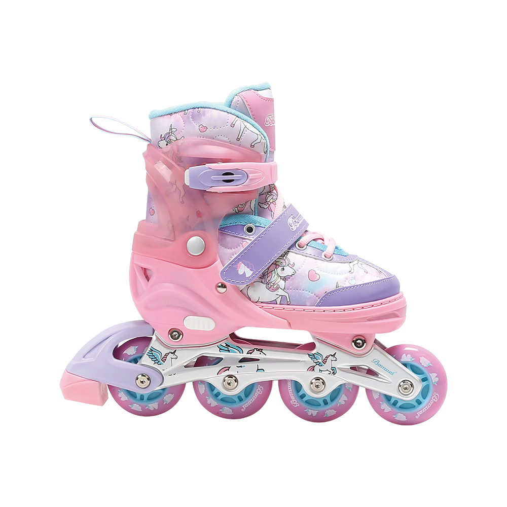 Pattini in linea rosa BW-230-6