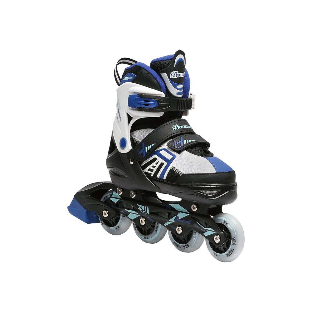 Pattini in linea BW-186 con nastro in velcro